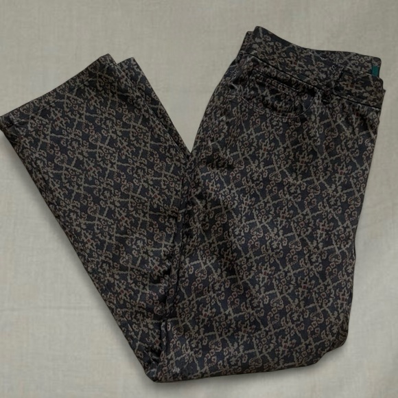 Ralph Lauren paisley patterned south western style pants boho straight leg - Picture 1 of 2